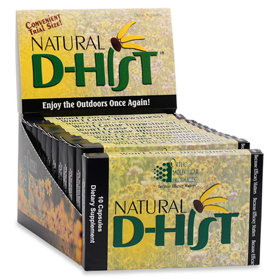 Natural D-Hist Blister Packs   120 CT
